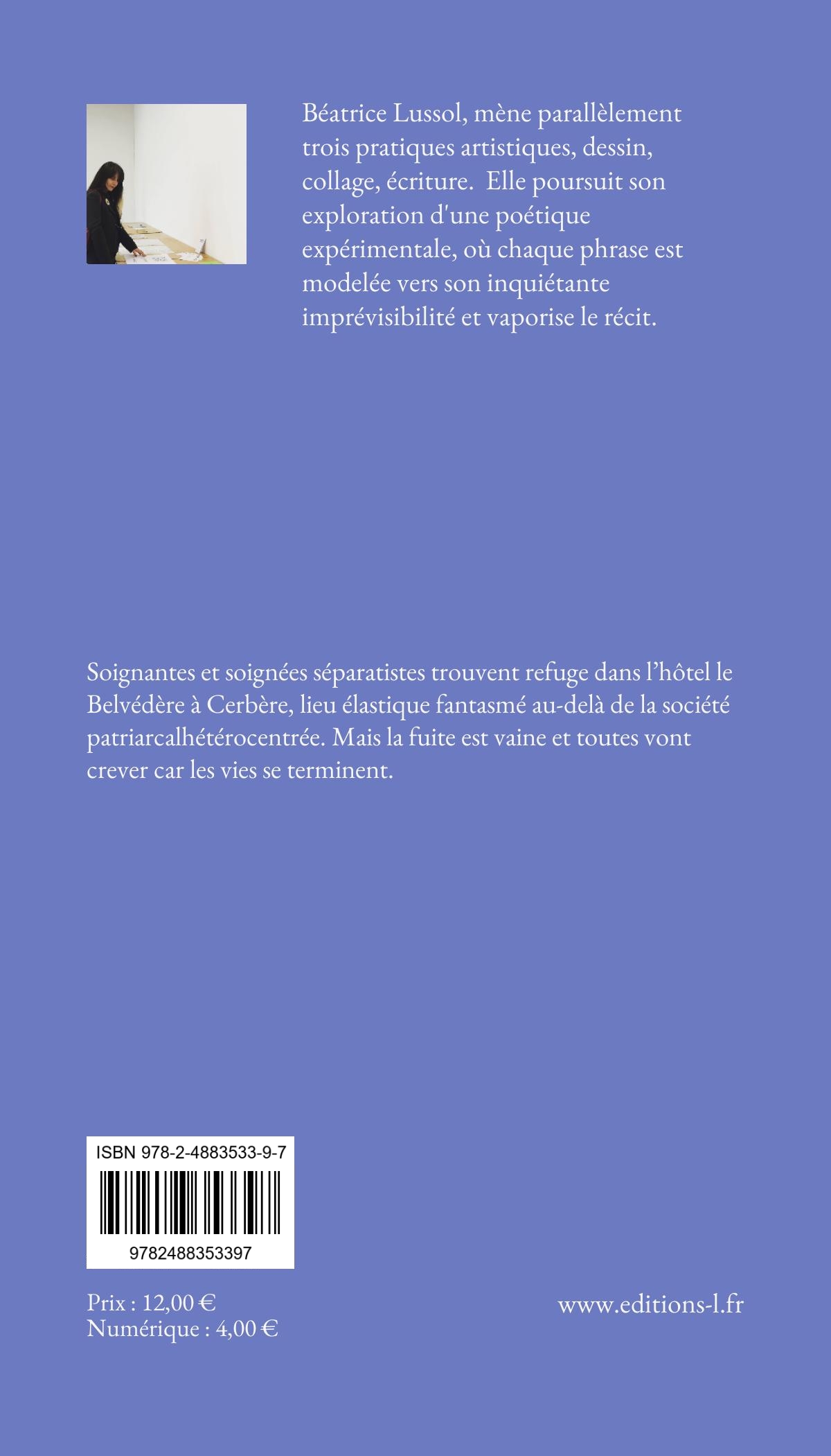 Verso couverture NON merci la vie